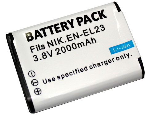 Reemplazo de batería de la cámara para NIKON ENEL23 Recambio de batería de la cámara NIKON ENEL23