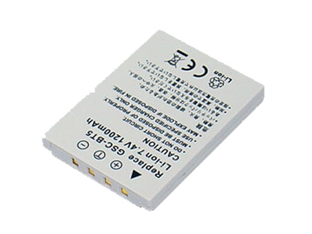 Reemplazo de batería de la cámara para TOSHIBA Gigashot GSC-R60 Recambio de batería de la cámara TOSHIBA Gigashot GSC-R60
