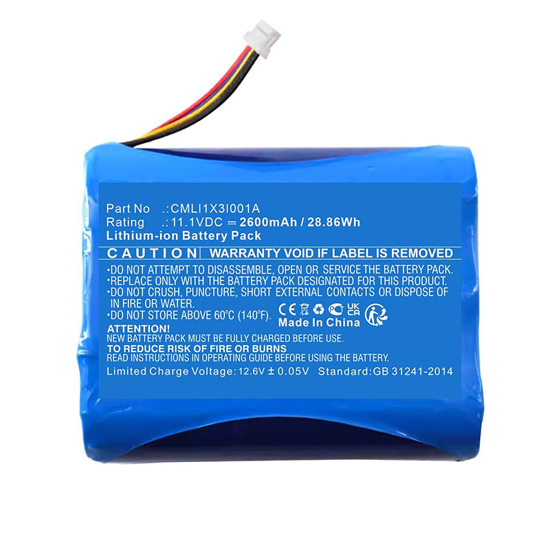 Reemplazo de Batería del equipo para Zoncare iMAC300 ECG Recambio de Batería del equipo Zoncare iMAC300 ECG