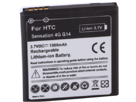 Reemplazo de batería del teléfono móvil para HTC sensation 4G G14 Recambio de batería del teléfono móvil HTC sensation 4G G14