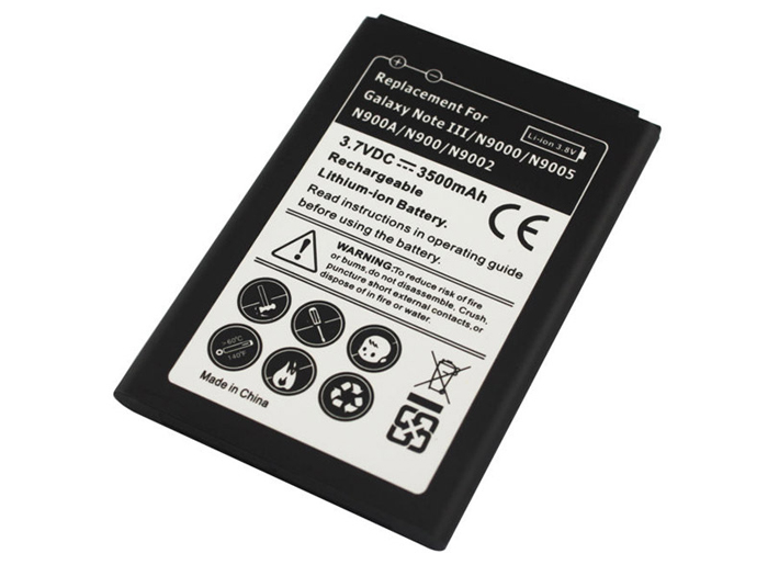 Reemplazo de batería del teléfono móvil para SAMSUNG Galaxy Note 3 Recambio de batería del teléfono móvil SAMSUNG Galaxy Note 3
