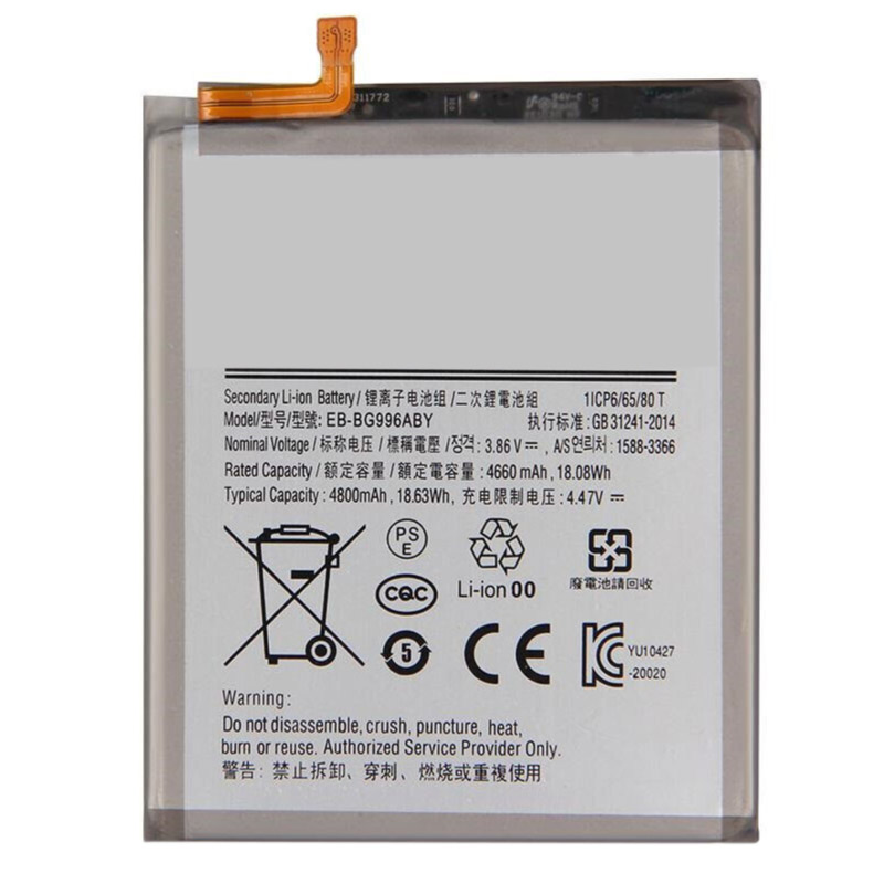 Reemplazo de batería del teléfono móvil para Samsung SM-G996 Recambio de batería del teléfono móvil Samsung SM-G996