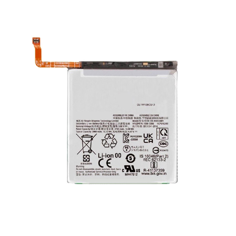 Reemplazo de batería del teléfono móvil para Samsung Galaxy S23 Recambio de batería del teléfono móvil Samsung Galaxy S23