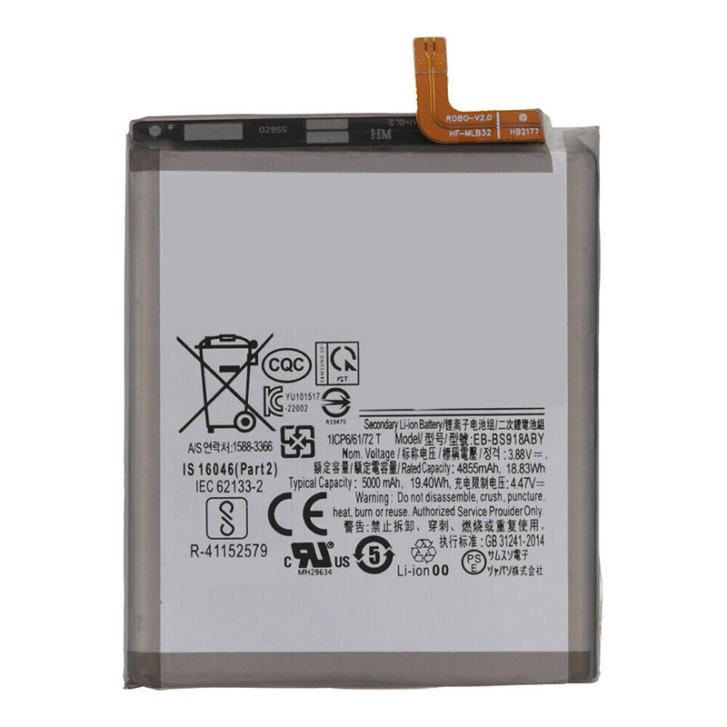 Reemplazo de batería del teléfono móvil para Samsung SM-S918 Recambio de batería del teléfono móvil Samsung SM-S918