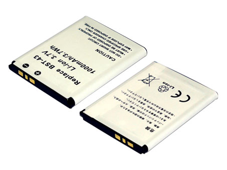 Recambio de batería del teléfono móvil SONY ERICSSON Elm 