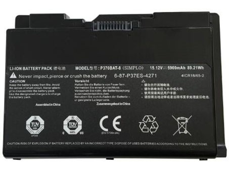 Recambio de Bateria de laptop SCHENKER XMG-P723-Pro 