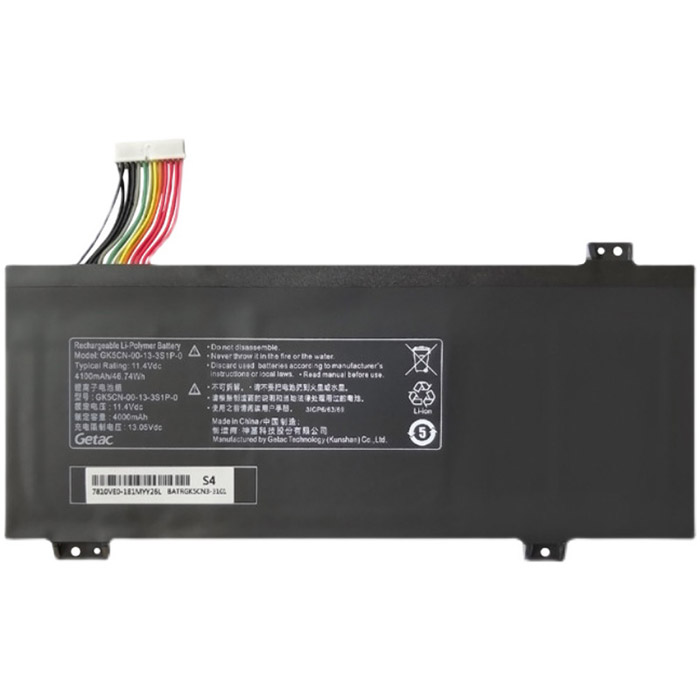 Reemplazo de Bateria de laptop para Getac GK5CN-00-13-3S1P-0 Recambio de Bateria de laptop Getac GK5CN-00-13-3S1P-0