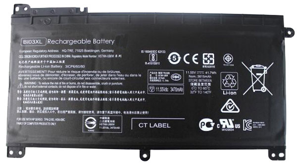 Recambio de Bateria de laptop HP 844203-855 