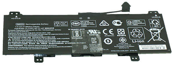 Recambio de Bateria de laptop HP HSTNN-DB7X 