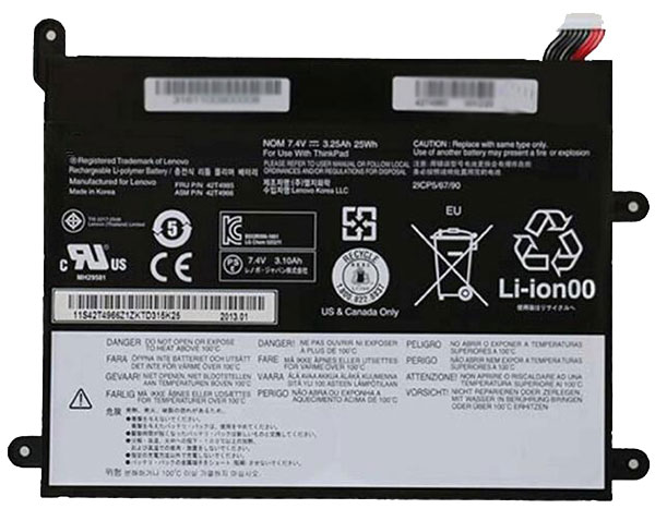 Recambio de Bateria de laptop LENOVO 42T4963 