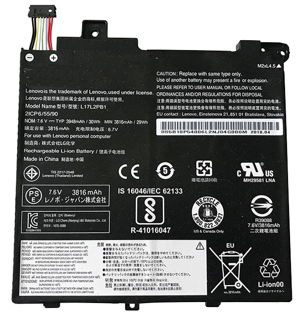 Recambio de Bateria de laptop LENOVO 5B10P54003 