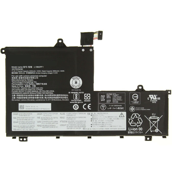 Recambio de Bateria de laptop LENOVO 5B10X55570 