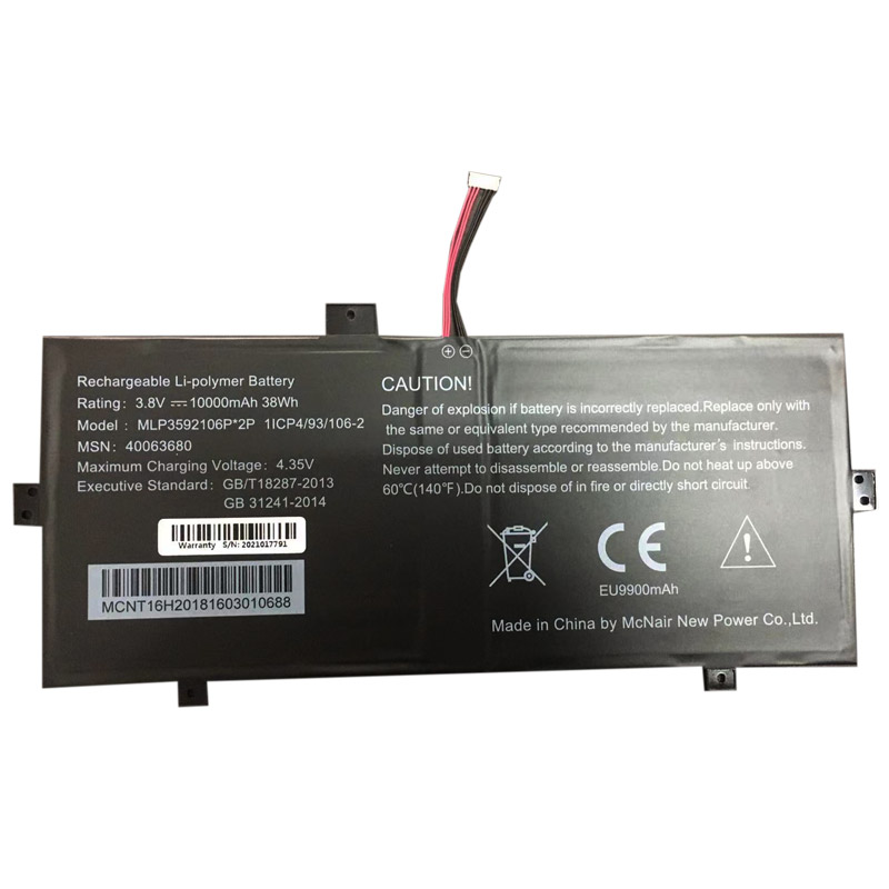 Recambio de Bateria de laptop Medion Akoya E2215T 