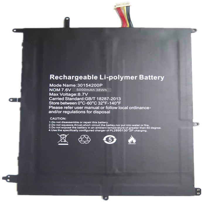 Reemplazo de Bateria de laptop para Teclast F7 PRO 14.1 Recambio de Bateria de laptop Teclast F7 PRO 14.1
