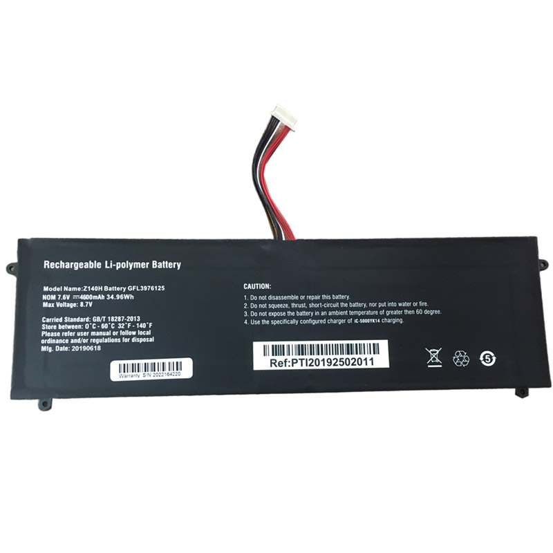 Recambio de Bateria de laptop Jumper GFL3976125 