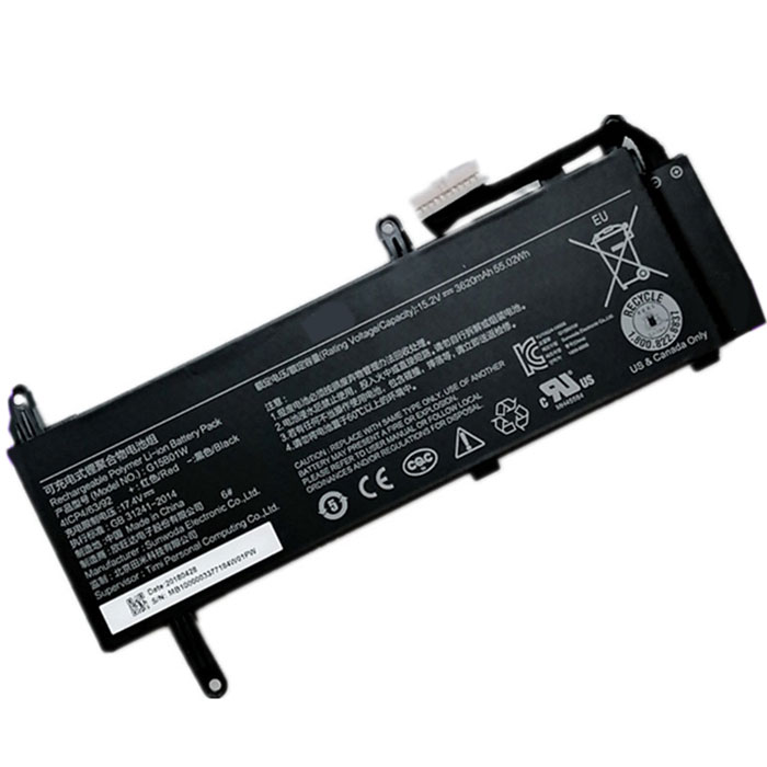Reemplazo de Bateria de laptop para XIAOMI 171502-AI Recambio de Bateria de laptop XIAOMI 171502-AI