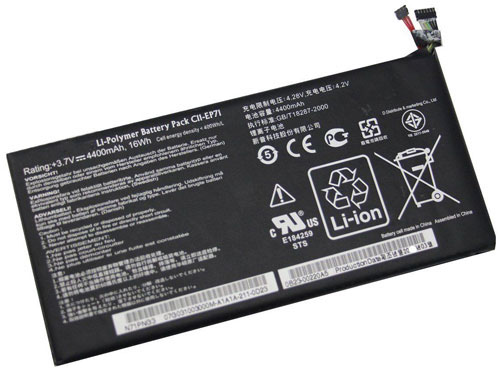 Reemplazo de batería de la tableta para ASUS Eee-Pad-MeMo-EP71 Recambio de batería de la tableta ASUS Eee-Pad-MeMo-EP71