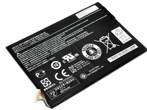 Reemplazo de batería de la tableta para ACER ap12d8k Recambio de batería de la tableta ACER ap12d8k